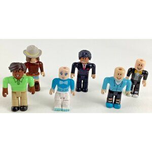 Roblox Video Game Character 6pc Figure Lot Wild West Mix N Match Parts